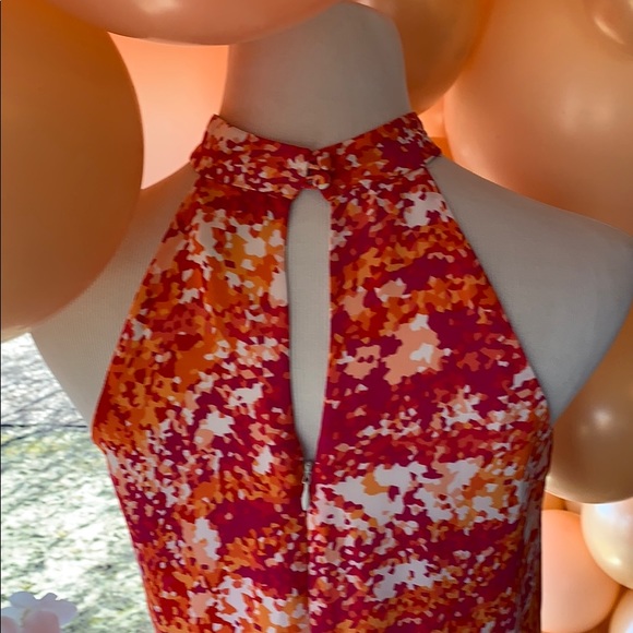 LAUNDRY HALTER SUNDRESS. S/6 - Picture 5 of 8